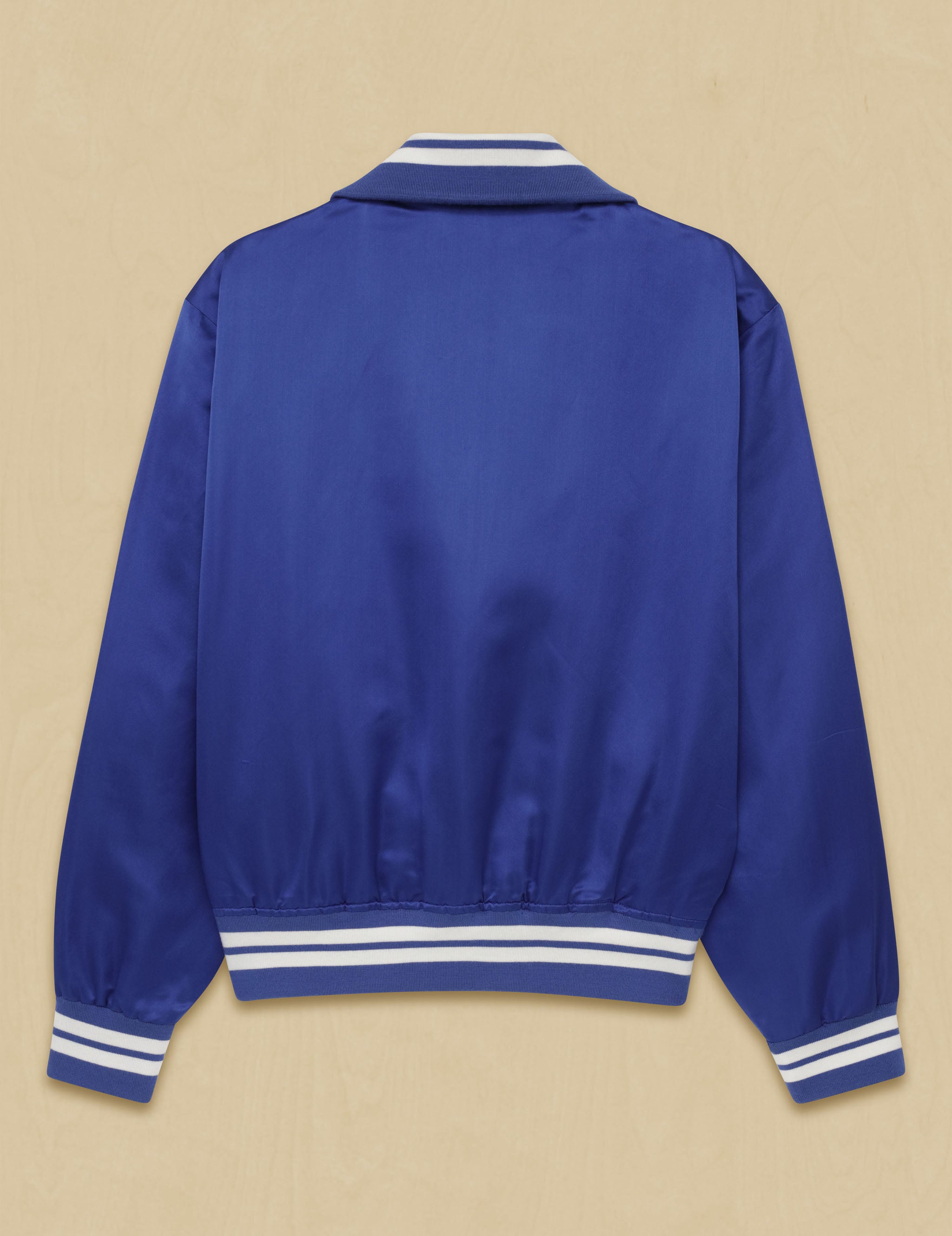 Spring Satin Bomber