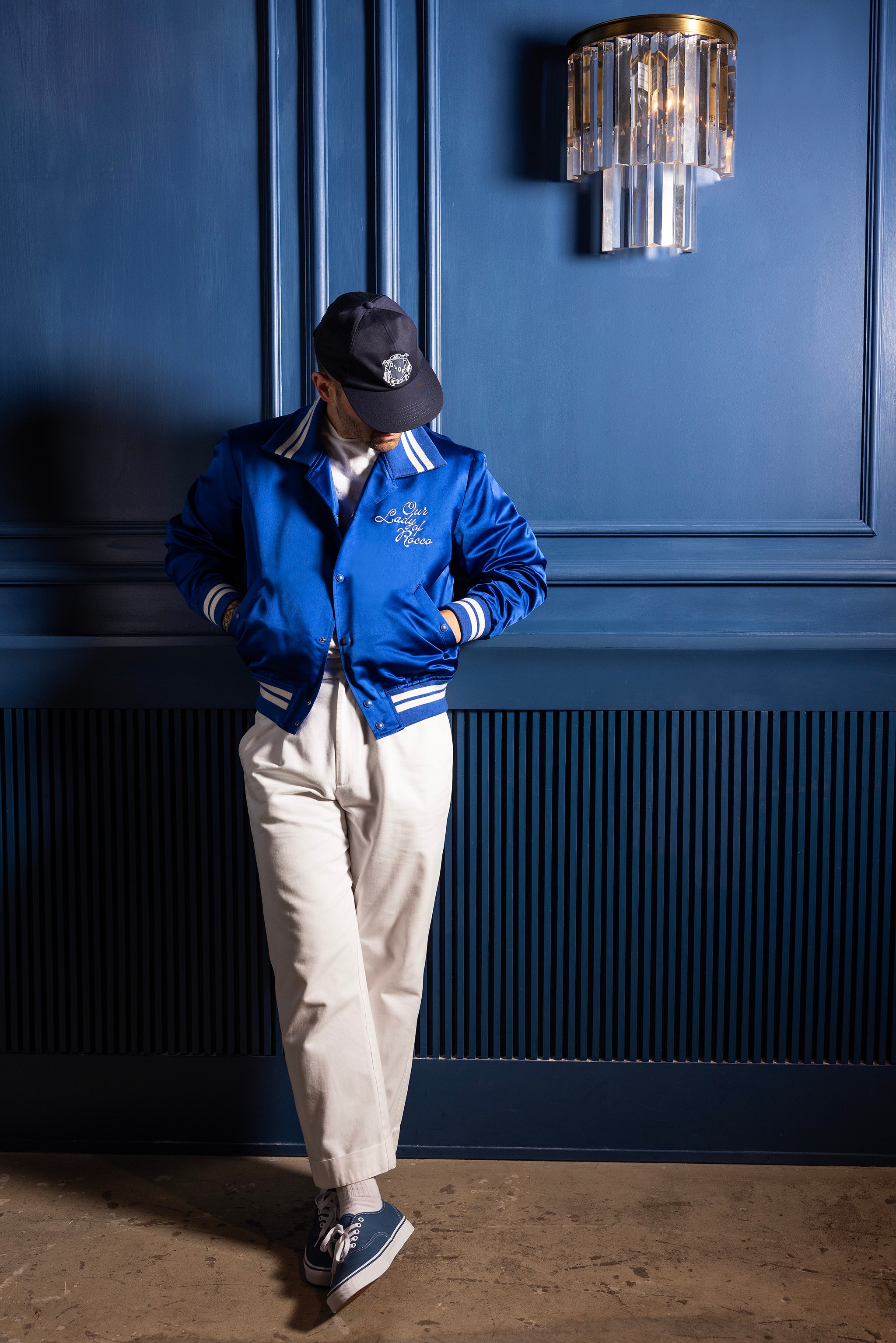 Spring Satin Bomber
