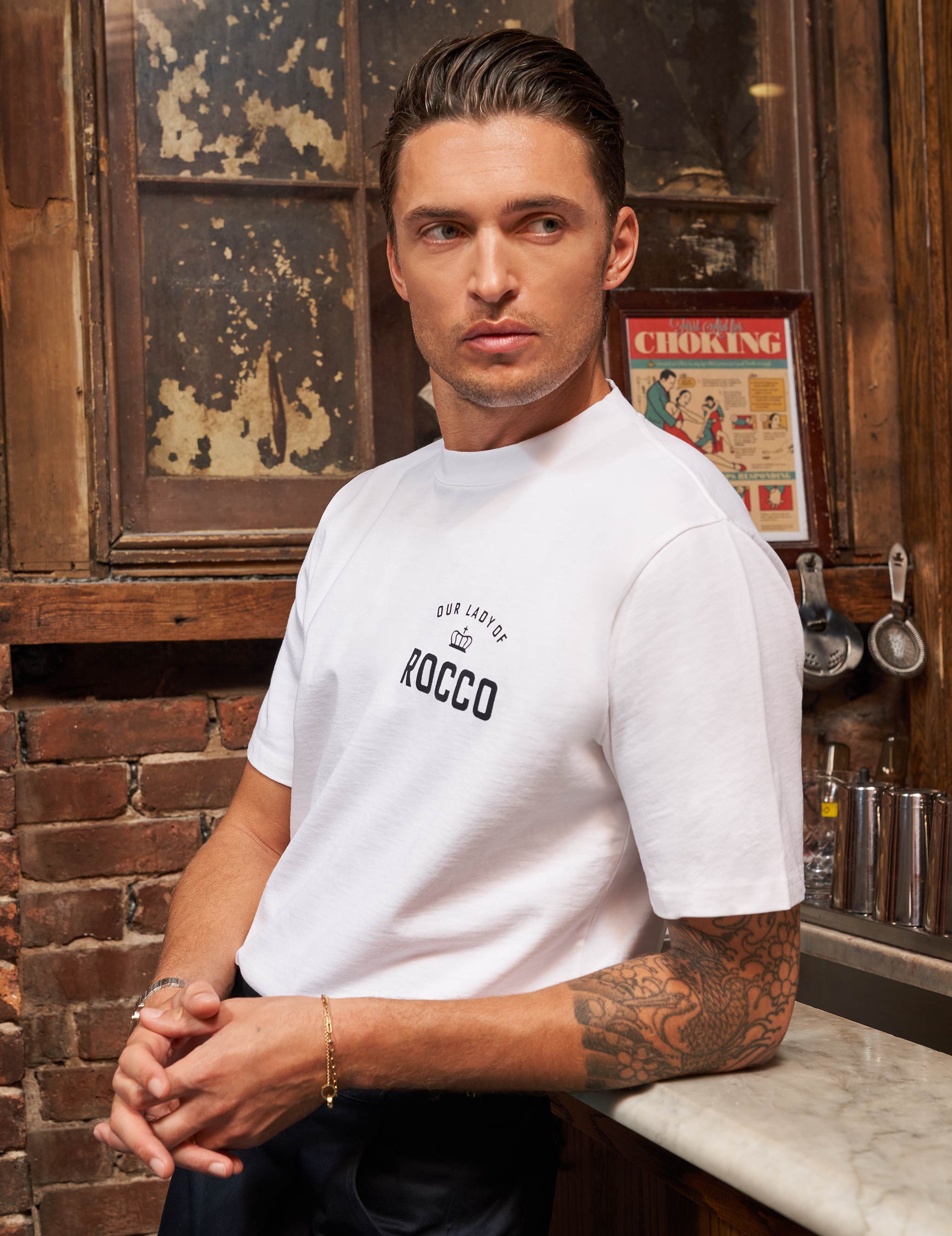 White Tee