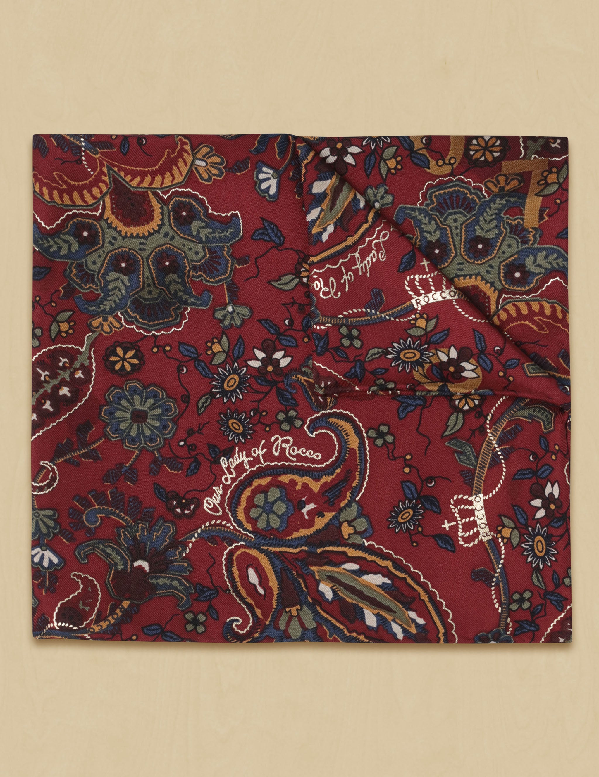 Paisley Pocket Square