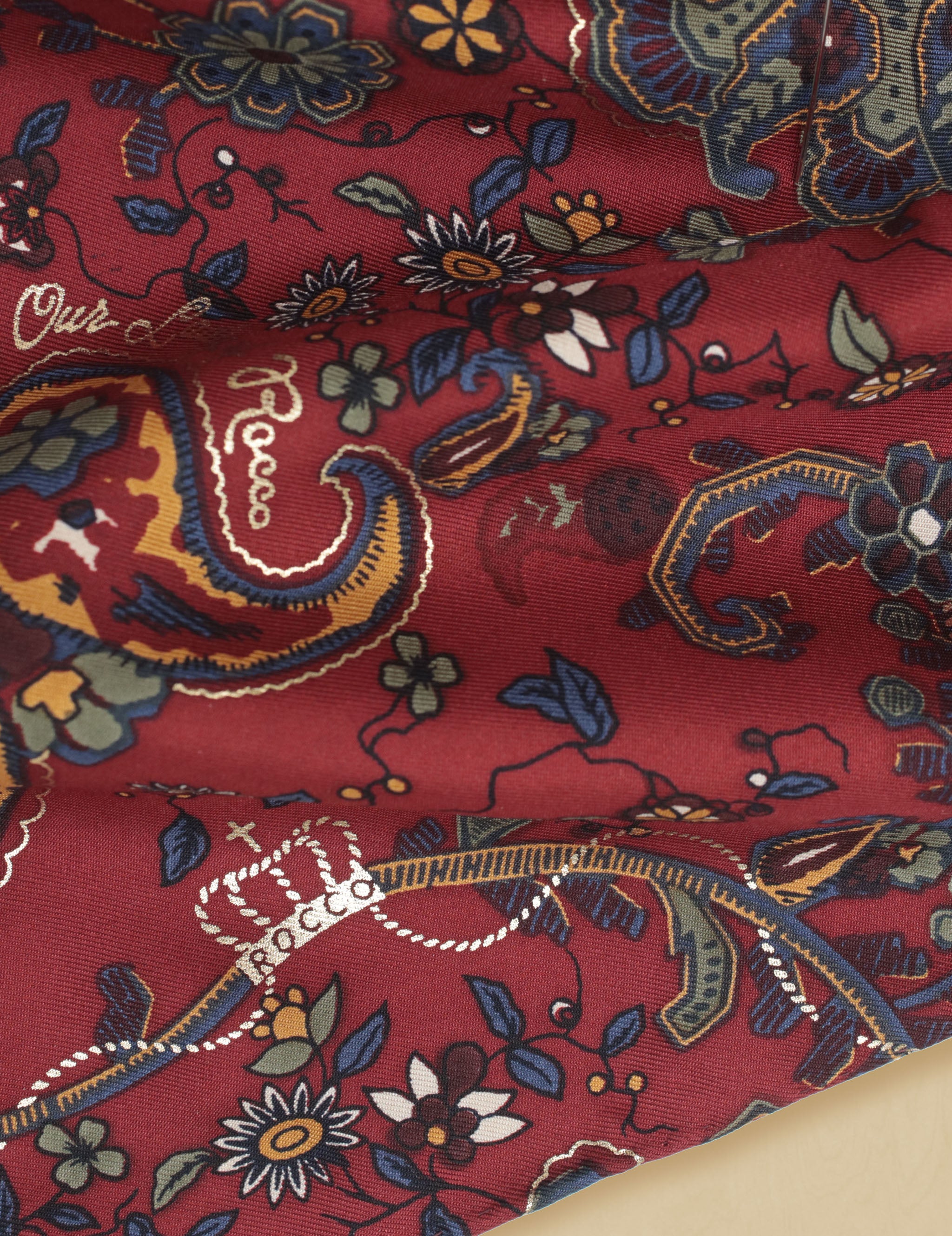 Paisley Pocket Square