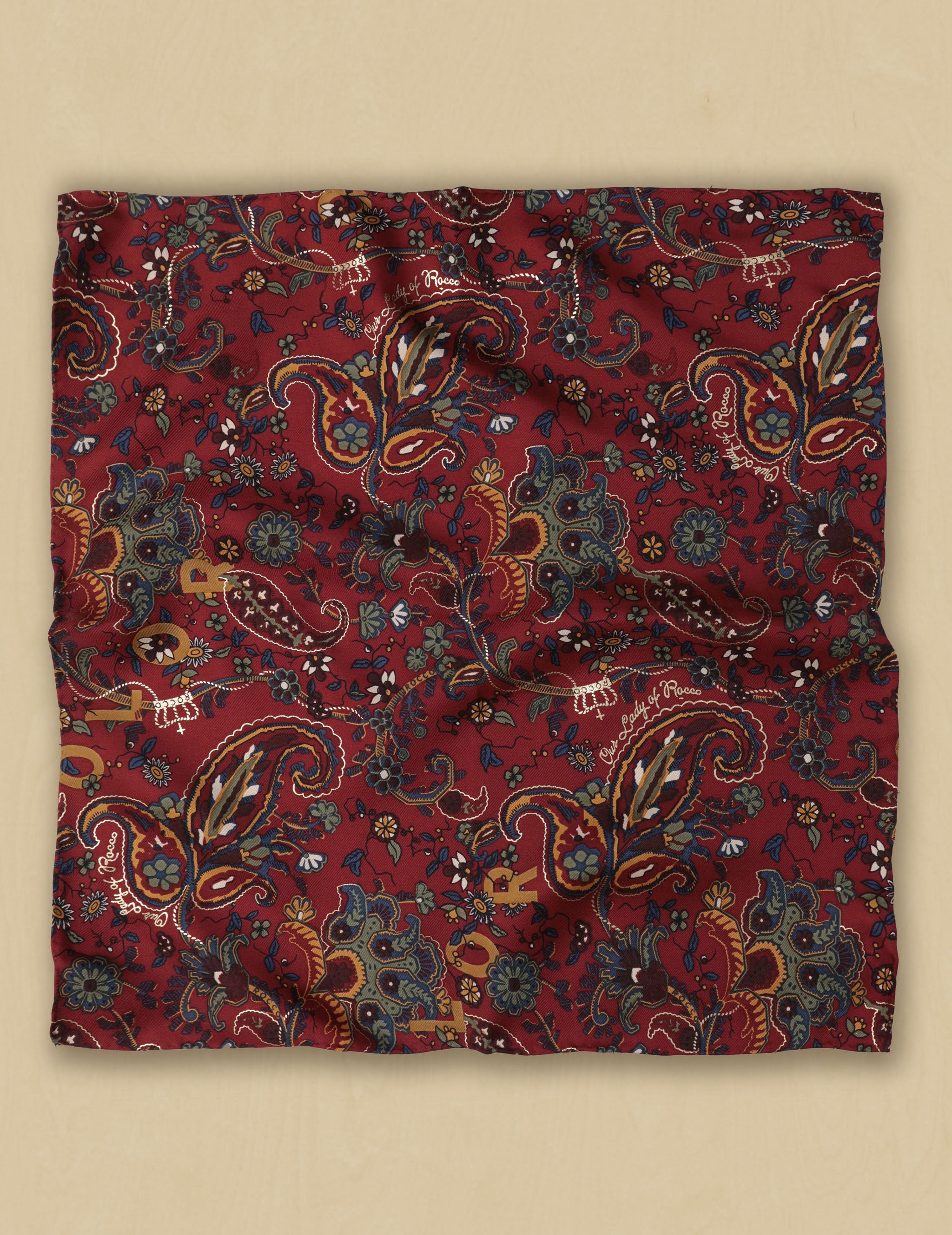 Paisley Pocket Square