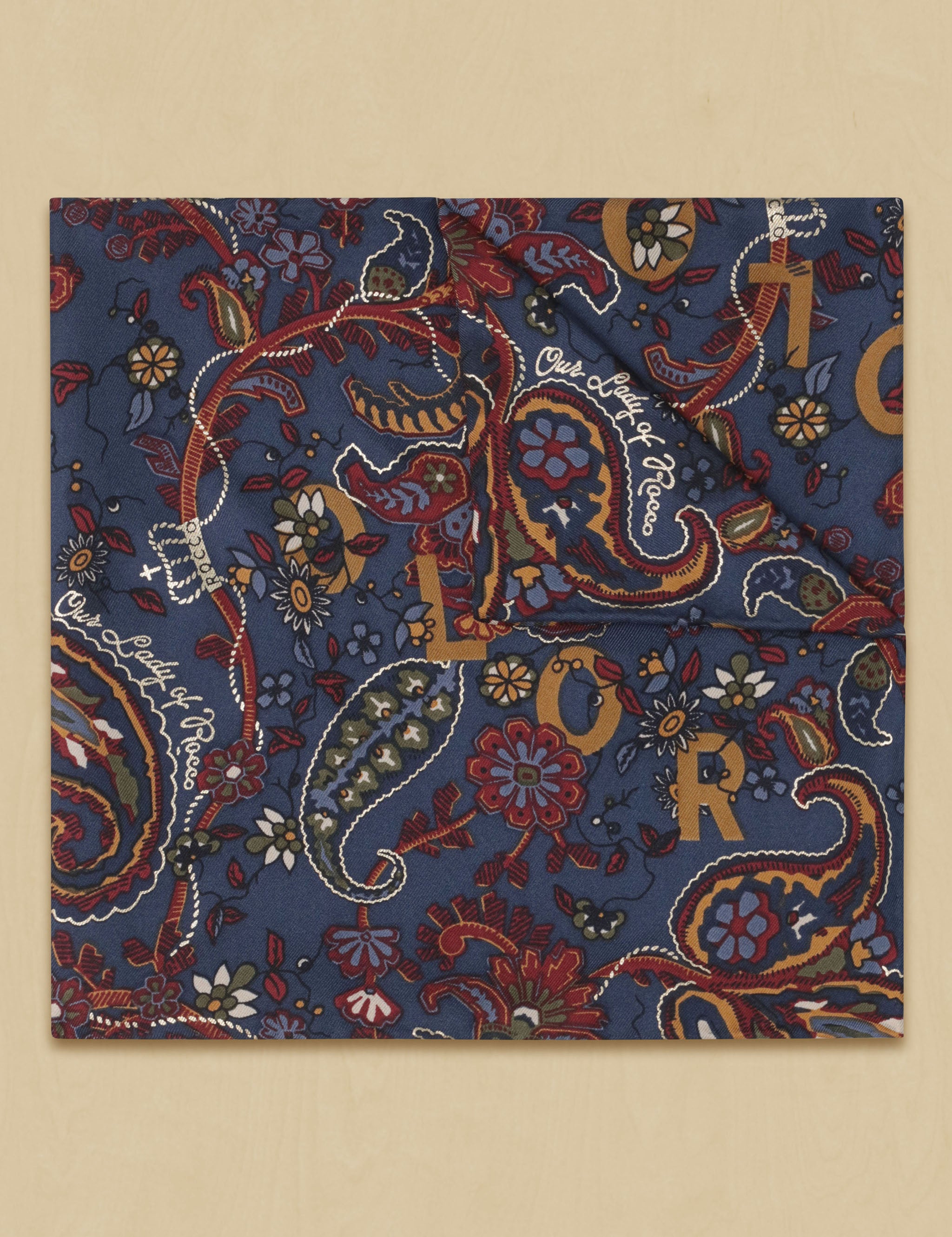 Paisley Pocket Square