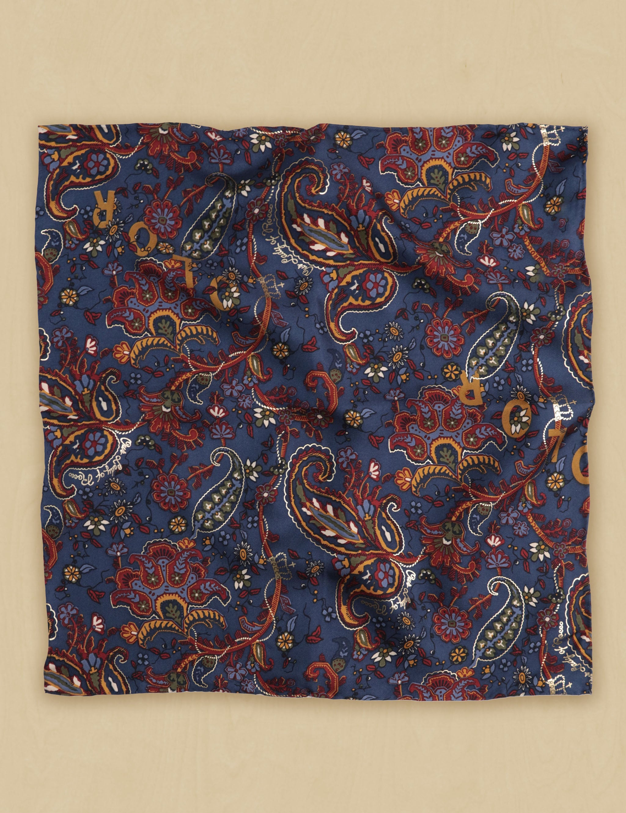 Paisley Pocket Square