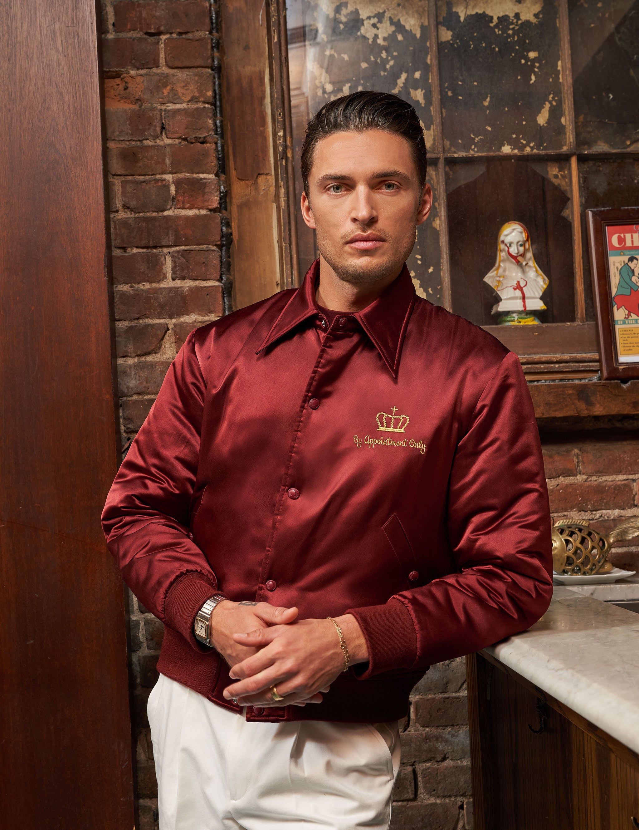 Rocco – Lady Our of Satin Bomber
